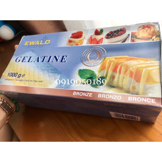 Gelatin lá của ĐỨC (1 lá)