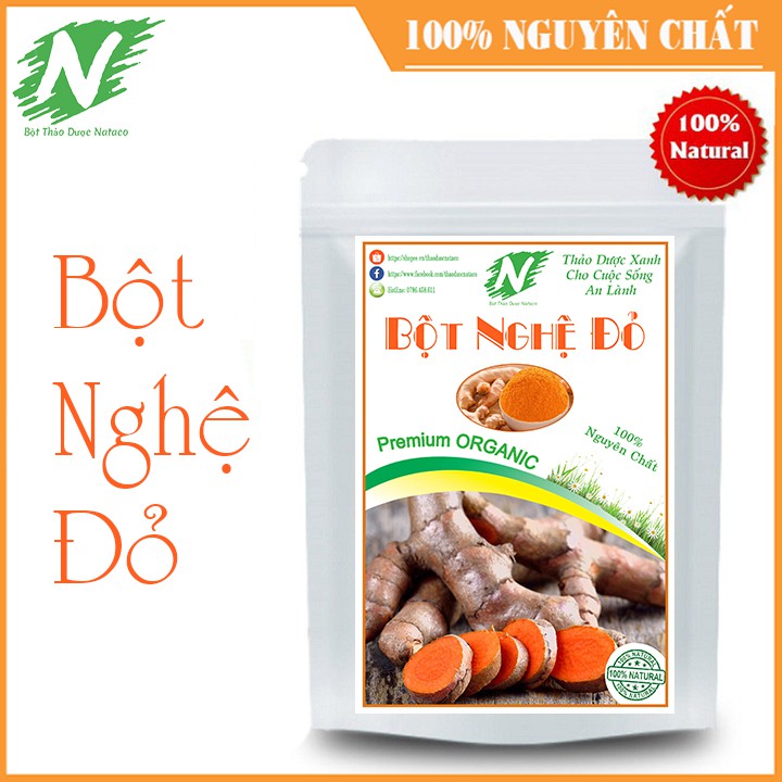 Bột Nghệ Đỏ Nguyên Chất 100g