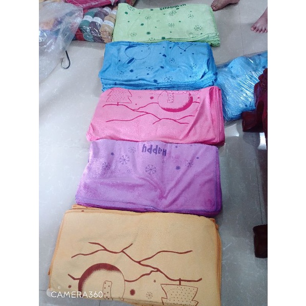 SỈ 5 CHIẾC KHẮN TẮM NGƯỜI TUYẾT CỠ LỚN DÀI 1,2m . VẢI MỊN MỀM THẤM HÚT SAU KHI TẮM