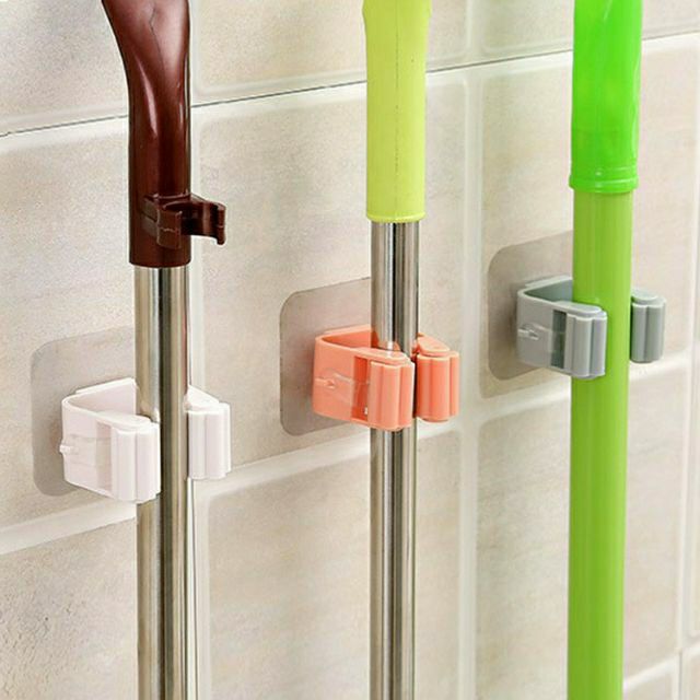 Móc kẹp chổi đa năng thiết kế thông minh