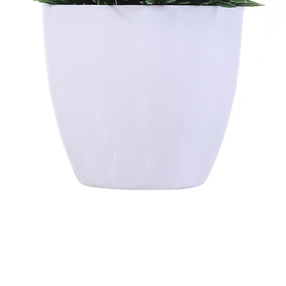 Cây Nhỏ Giả Màu Sắc Đỏ Dùng Trang Trí Văn Phòng / Ngoài Trời