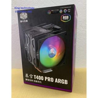 Tản nhiệt CPU Cooler Master T20, T400i, T400 PRO ARGB (Led Đỏ)