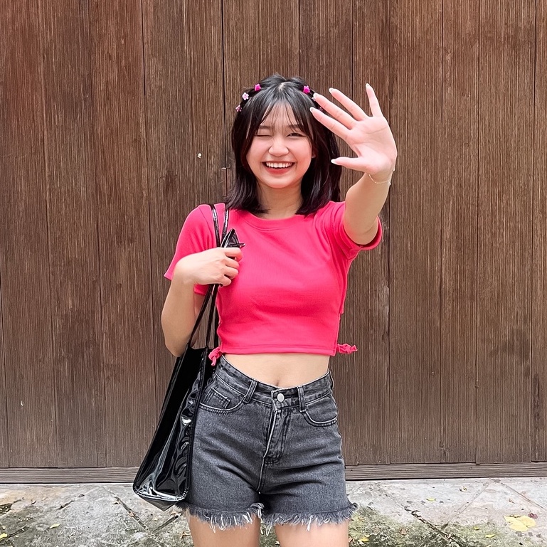 Áo croptop mùa hè Rio trẻ trung năng động Miều Est.2013