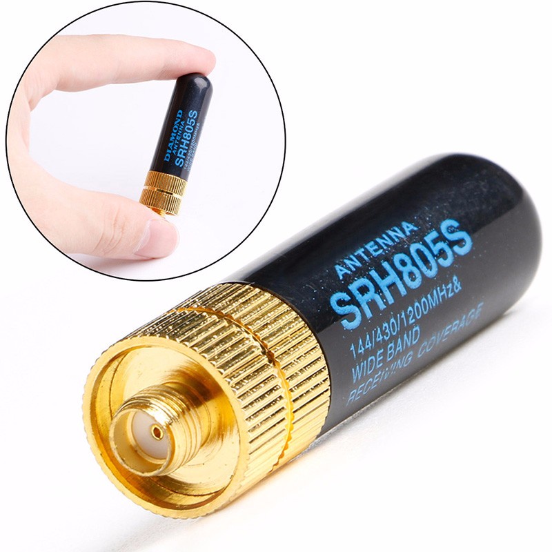 Ăng Ten Băng Tần Kép SRH805S SMA-F Cho Bộ Đàm Baofeng GT-3 UV-5R BF-888s