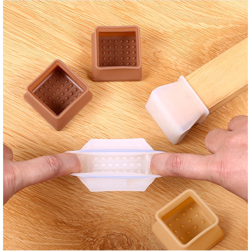 Silicon bọc chân bàn ghế chống ồn Nhật Bản Size 2 cho chân ghế bàn ăn. | BigBuy360 - bigbuy360.vn