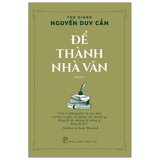 Sách - để thành nhà văn