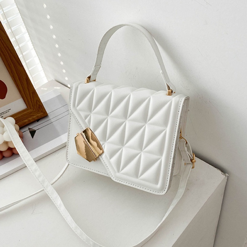 Túi Xách Đeo Chéo Họa Tiết Kẻ Sọc Thời Trang Dành Cho Nữ