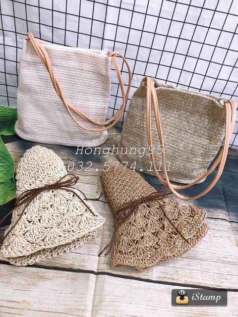 FREESHIP 50K_ MUA TÚI TẶNG NGAY MŨ CÓI ĐI BIỂN CÙNG LOẠI SIÊU XINH | BigBuy360 - bigbuy360.vn