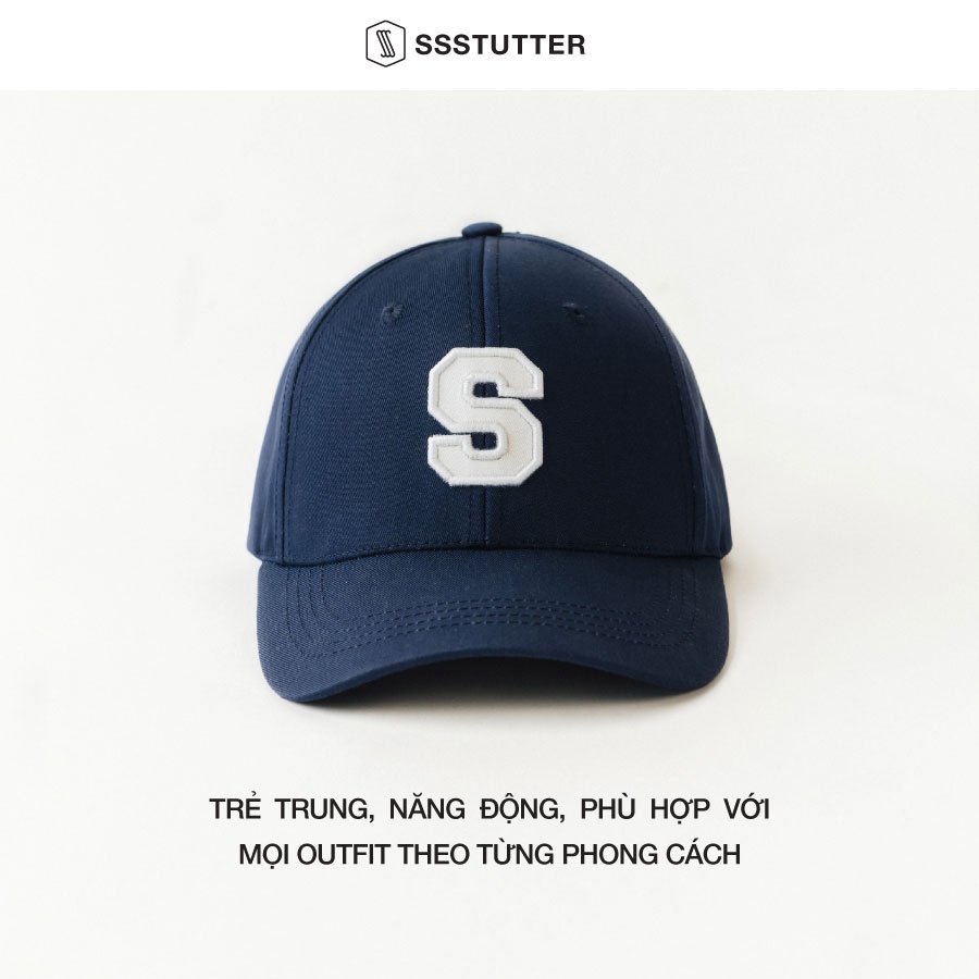 [8SSSTUTTER BIRTHDAY GIFT] Mũ lưỡi trai Nam form cứng cáp SSSTUTTER vải Kaki cao cấp bền màu 3 màu