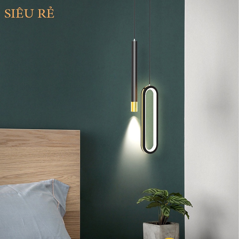 Đèn Thả Decor Hiện Đại Trang Trí Phòng Ngủ Phòng Đọc ĐÈN TRANG TRÍ SIÊU RỂ Chất Liệu Hợp Kim Cao Cấp Led 3 Chế Độ DT001