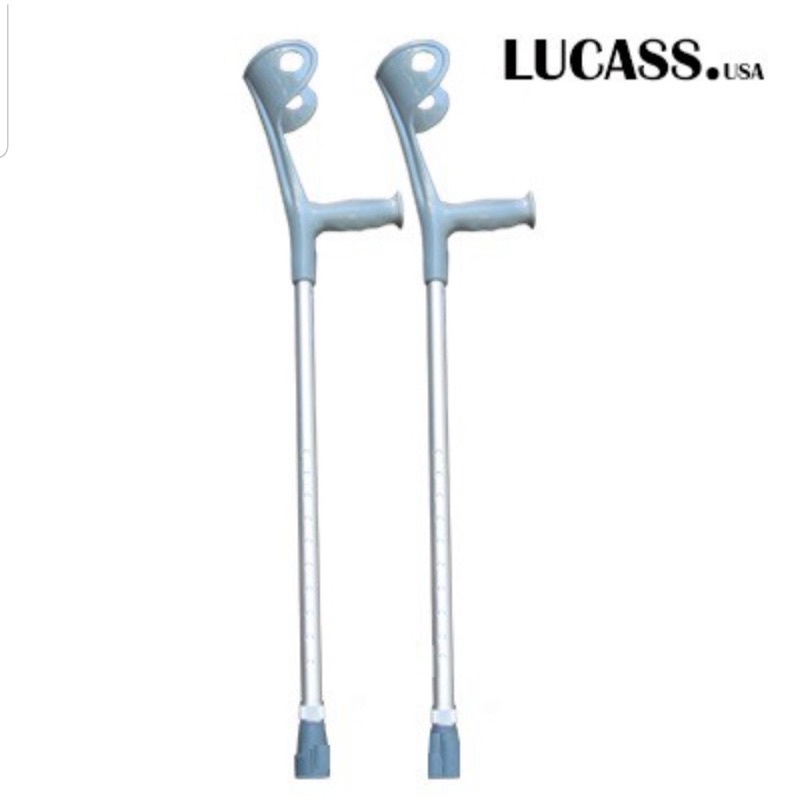 Nạng khuỷu tay Lucass là dụng cụ hỗ trợ việc đi lại cho người phục hồi chức năng, người đau chân, người khuyết tật