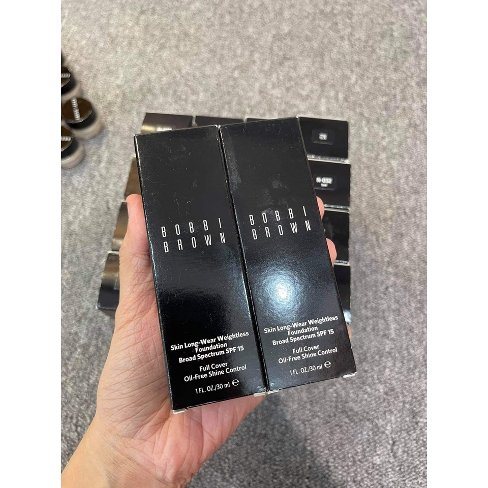 [FULLSIZE 30ML ] Kem nền Bobbi Brown Skin – Long Wear Weightless Foundation Full Cover Oil Free Shine Control