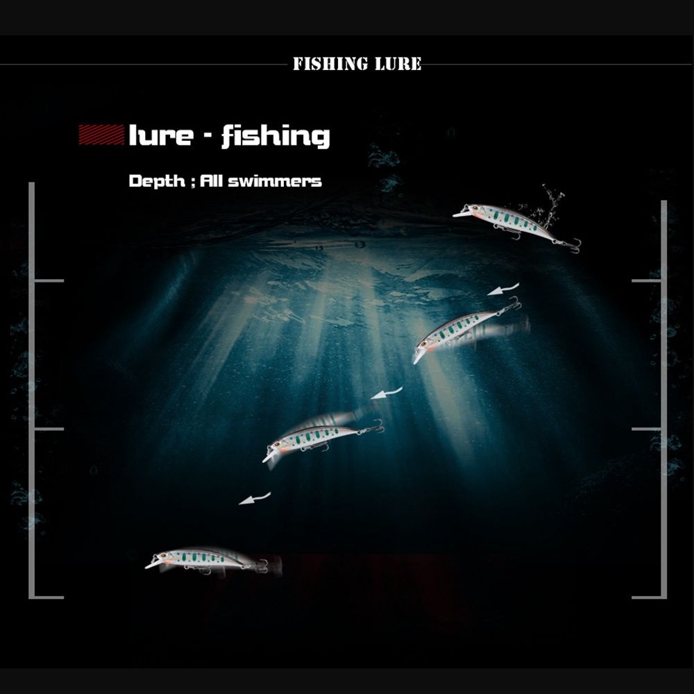 Mồi Câu Cá 70S 7cm 10g Có Móc Tiện Dụng