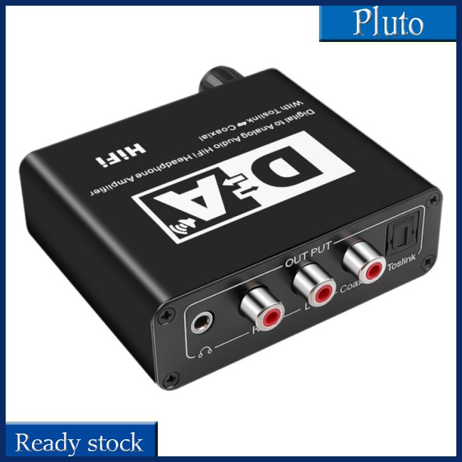 Bộ Chuyển Đổi Âm Thanh Kỹ Thuật Số Mới Với Cáp Quang USB Toslink Sang Analog L/R RCA
