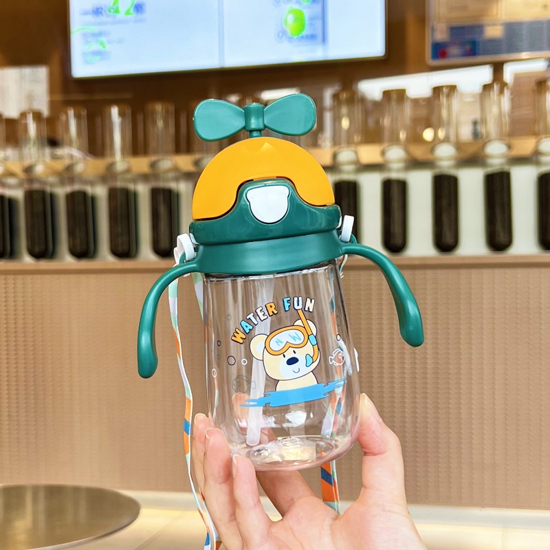 Bình Nước 2022 NƠ Mới Có Tay Cầm Và Dây Đeo 0913