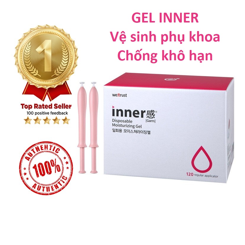 GEL INNER Vệ Sinh Phụ Nữ - Se Khít Như Gái 18, Hết Ngứa, Hết Hôi, Hết Mùi Khó Chịu.
