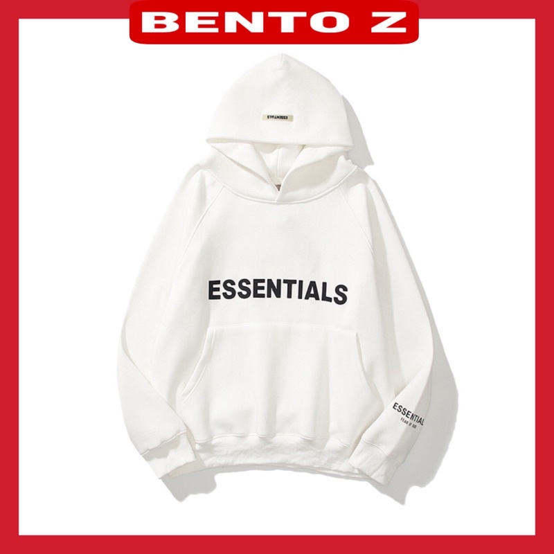 (⚡Hàng S.C⚡️) Áo nỉ hoodie ESSENTIALS nam nữ fom rộng unisex chất nỉ bông mềm mịn không xù lông hình in cao su nổi SC 11 | BigBuy360 - bigbuy360.vn