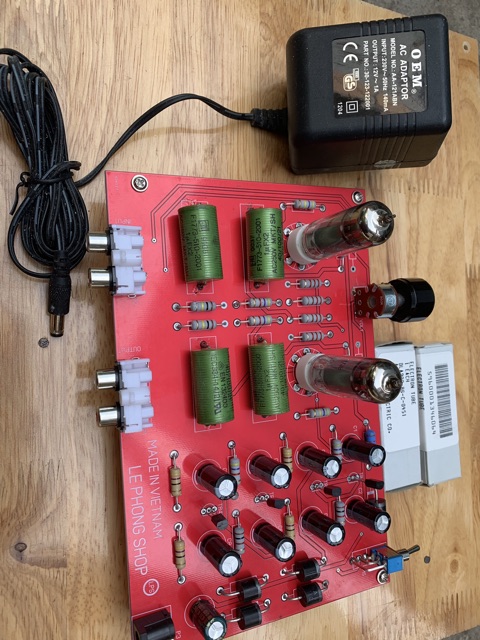 Preamp đèn bóng 6j1