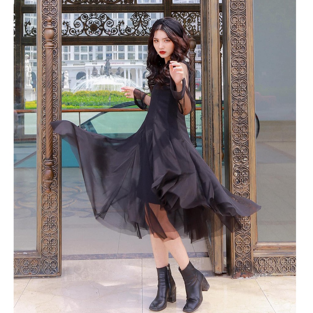 [Mã FATHANG5 giảm 10K đơn 50K]  ĐẦM DỰ TIỆC/PROM/ĐI CHƠI/CHỤP LOOKBOOK - BATWINGS DRESS - VÁY 10 MẢNH - V0004 | BigBuy360 - bigbuy360.vn