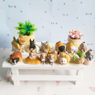 Bộ sưu tập móc khóa dog and food - bandai