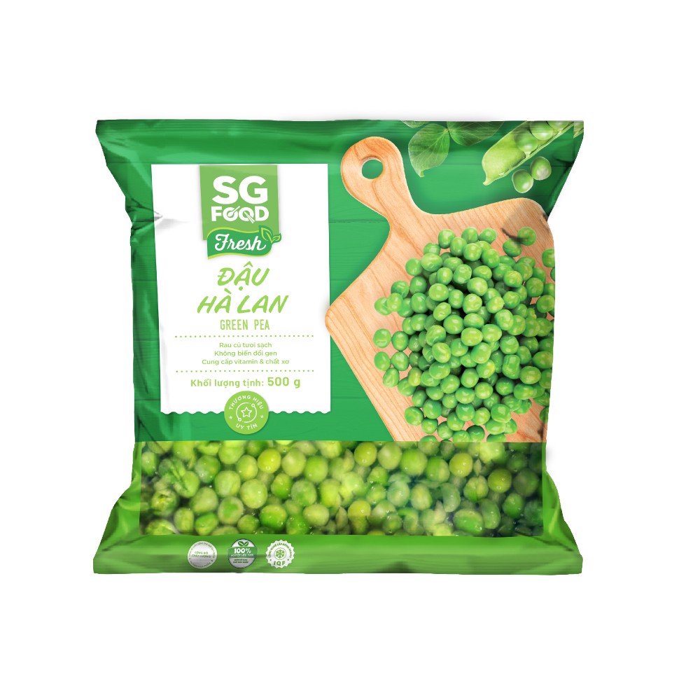 Rau hỗn hơp, Bắp ngọt, Đậu hà lan SG Food 500g thơm ngon