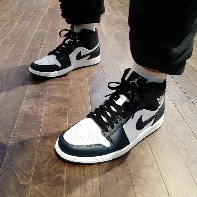 Giày jordan cổ cao nam nữ giày jd1 panda đi học đi chơi giá rẻ full box bill G04