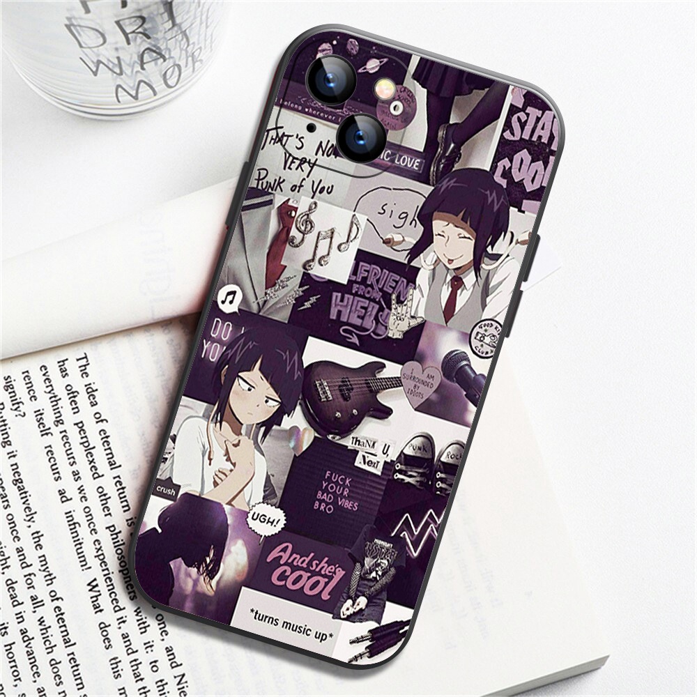 Ốp lưng purple anime aesthetic cho iPhone 13ProMax iPhone 11 X XsMax Xr iPhone 7 8Plus  BLUJNRT00023