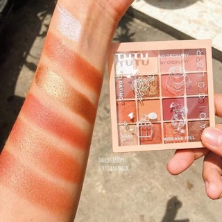 Bảng phấn mắt tutu 16 ô