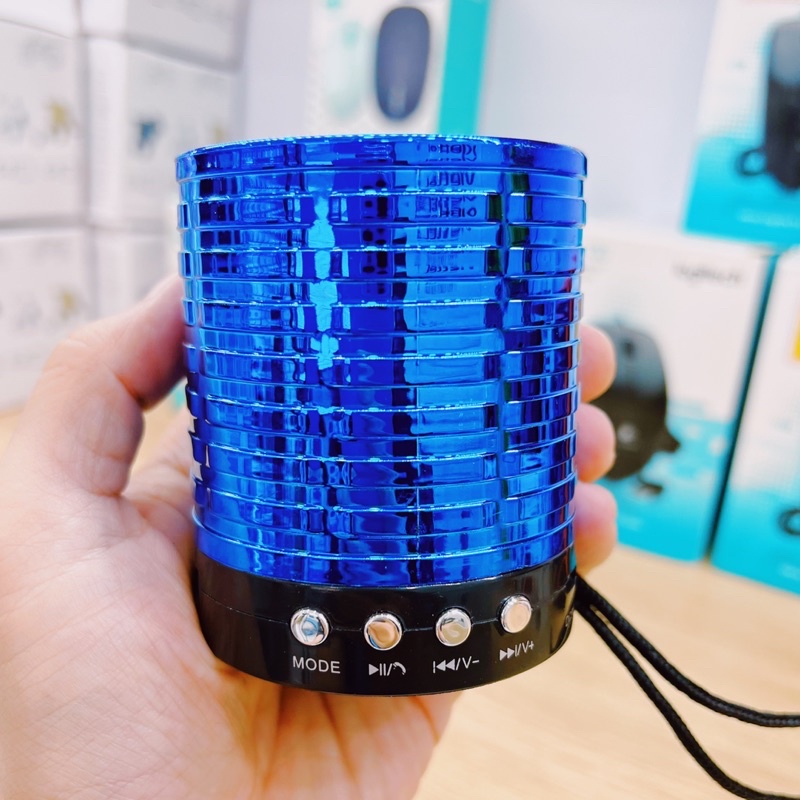 Loa Bluetooth Giá Rẻ Mini AK-889 Có Khe Để Điện Thoại