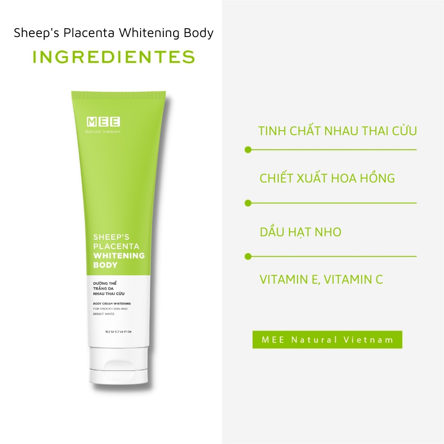 Combo Dưỡng Trắng Toàn Thân MEE NATURAL Nhận Ngay Quà Tặng