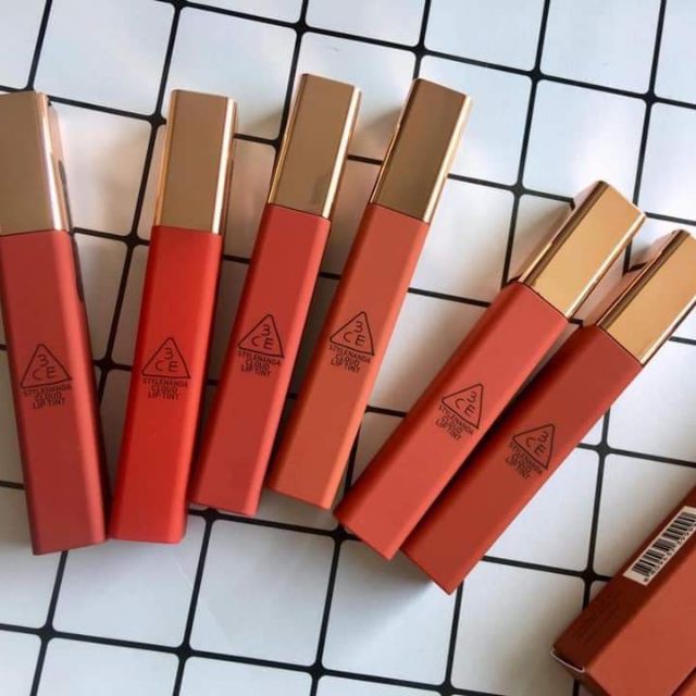 [COMBO GIÁ SỐC] Set 3 son 3CE CLOUD LIP TINT (mẫu nắp vàng hình vuông)