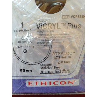 1 sợi chỉ phẫu thuật vicryl số 1