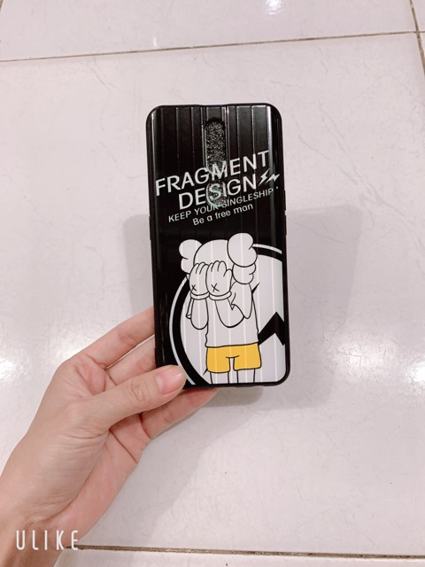 Ốp lưng oppo F11 Pro,F11Pro Cậu Bé buồn nền đen
