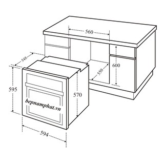 Lò nướng Bosch HBG634BB1B