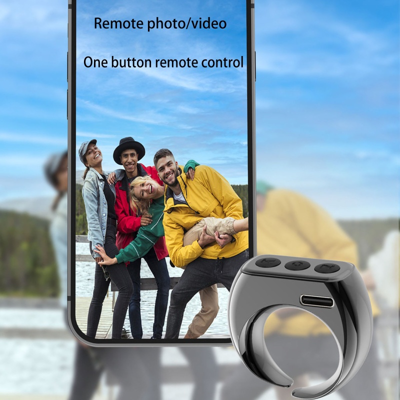 Nhẫn Điều Khiển Từ Xa NAMA Đa Năng Kết Nối Bluetooth Cho Điện Thoại Di Động