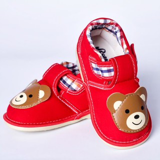 Giày vải tập đi cho bé trai bé gái đẹp crownuk royale baby walking shoes - ảnh sản phẩm 3