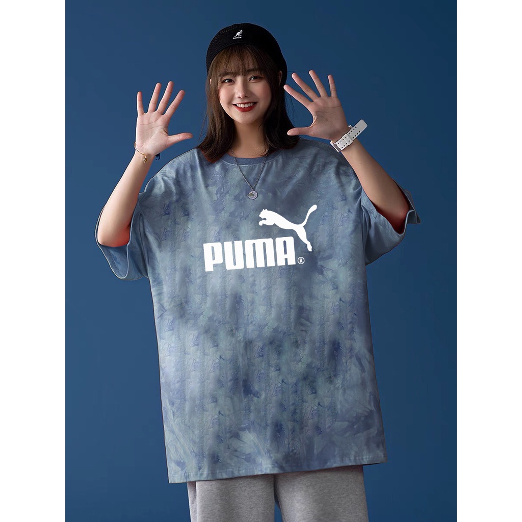 Áo Thun PUMA 100% COTTON, Áo Phông Form Rộng Phong Cách Unisex Cho Nam Và Nữ. .