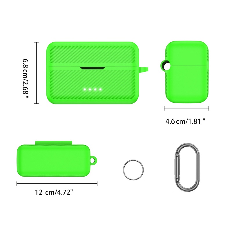 Vỏ Bảo Vệ Bằng Silicon Chống Sốc Thân Thiện Với Da Cho Hệ Thống Micro Không Dây