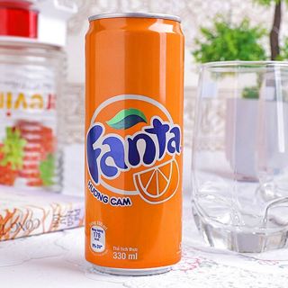 Lốc 6:lon nước giải khát Fanta 330ml