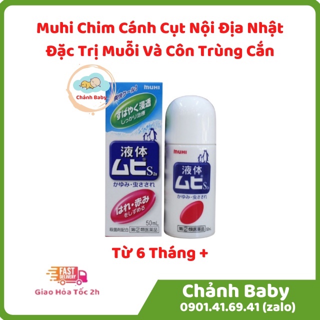 LĂN MUHI CHIM CÁNH CỤT TRỊ MUỖI ĐỐT, CÔN TRÙNG CẮN