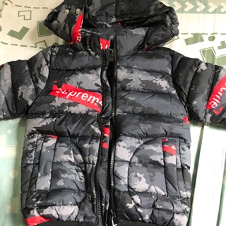 Áo phao trần bông siêu nhẹ hoạ tiết rằn ri cho bé trai { giao hàng 2h] còn size cho bé 10-15kg