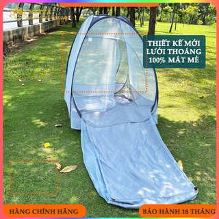 [Có Túi Ngủ]  Màn Thiền Tự Bung Cá Nhân METTA  - Mùng Thiền 1 Mét Vuông - Hàng Chính Hãng