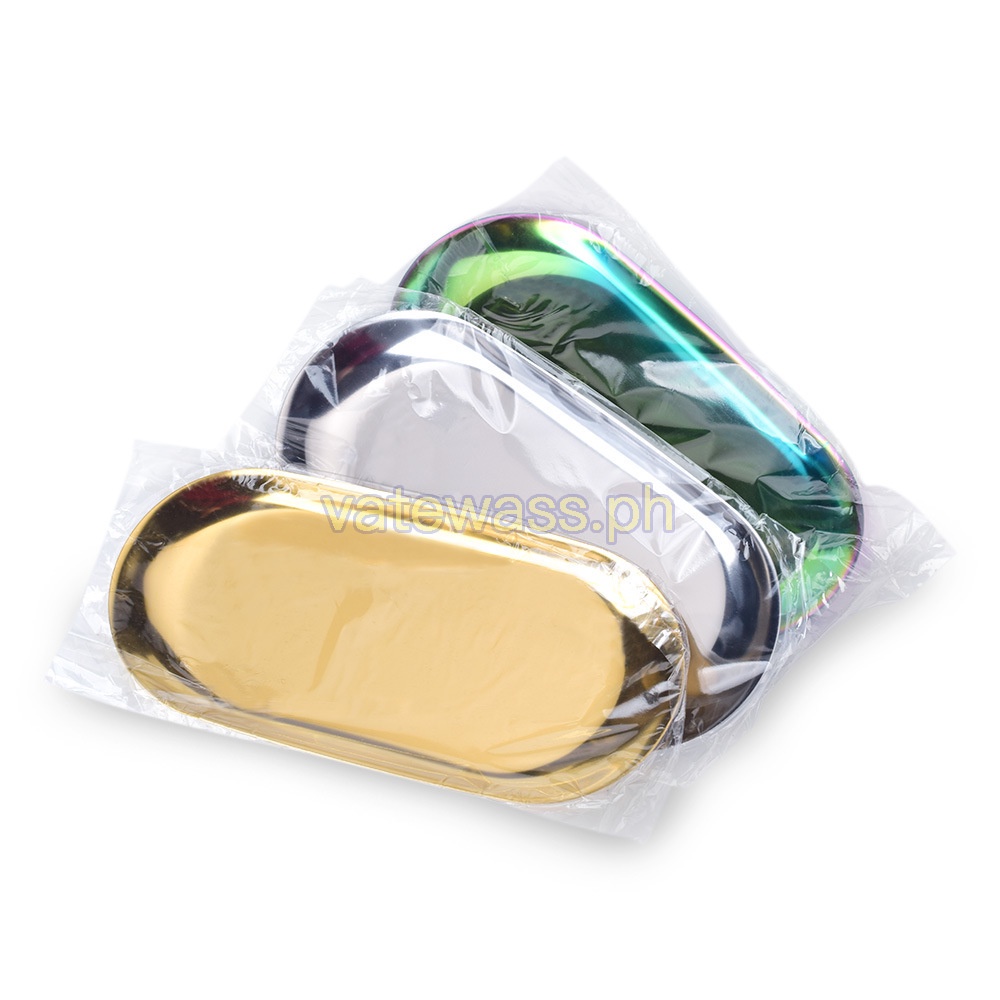 Thép không gỉ kim loại lông mày bán vĩnh viễn trang điểm công cụ hình xăm khay lưu trữ để lưu trữ