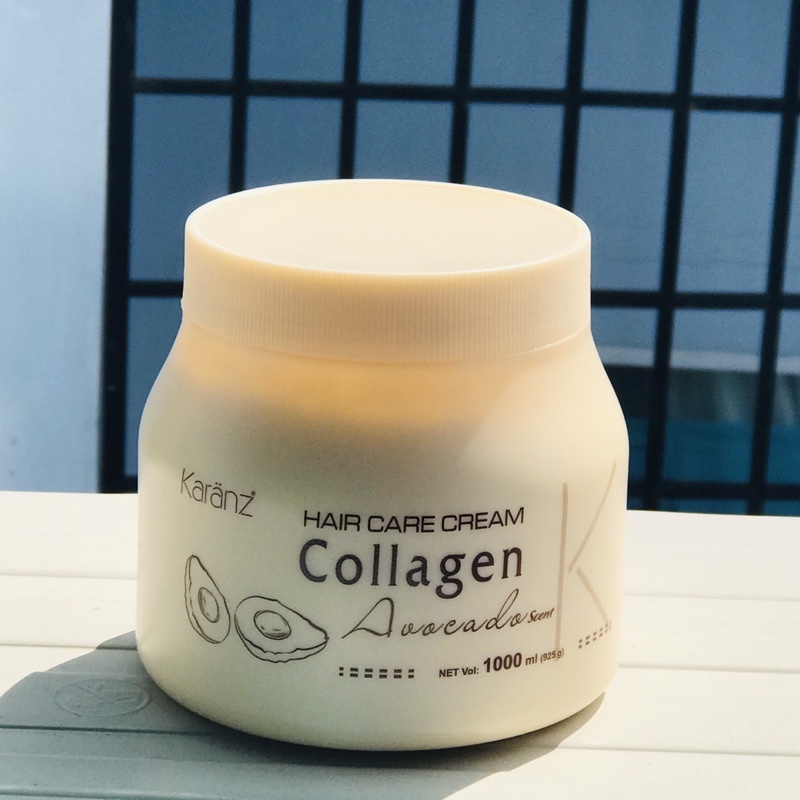 Kem Ủ Tóc KARANZ 1000ML Collagen giúp tái tạo làn tóc óng ả phục hồi tóc hư tổn