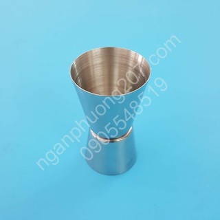 Ly đong inox 2 đầu 20cc-40cc