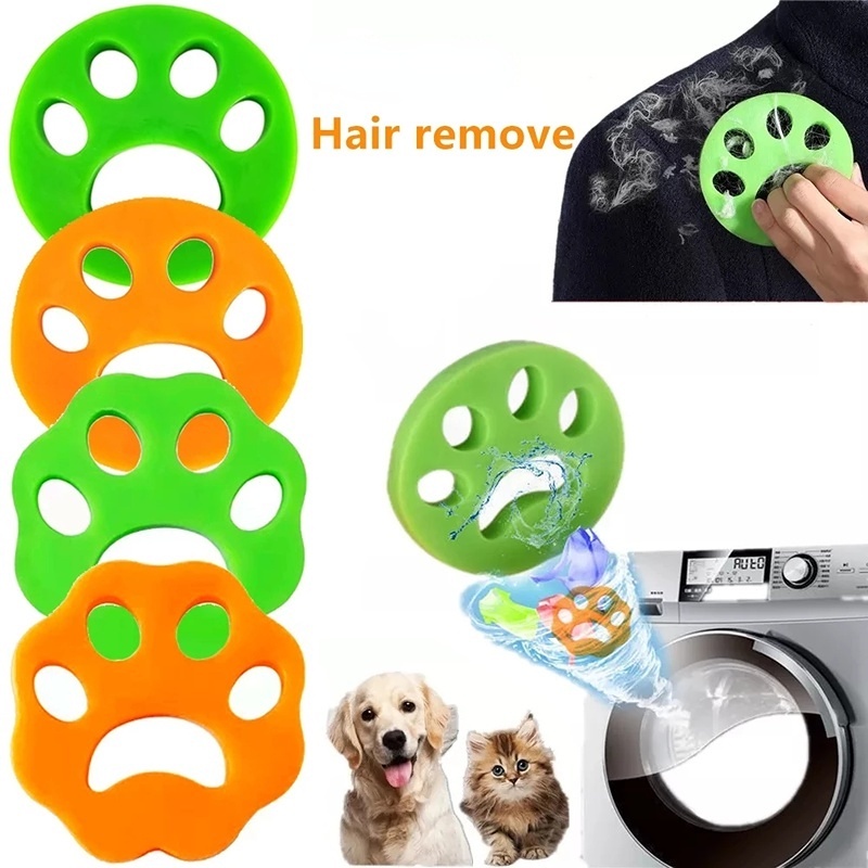 1 Bóng Silicone Loại Bỏ Tóc/Tóc Cho Máy Giặt