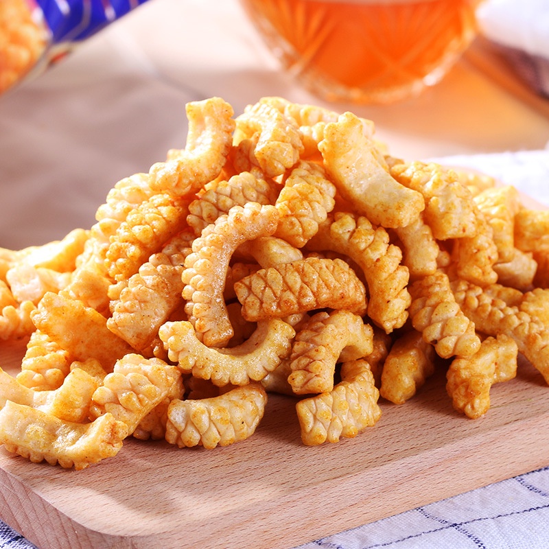 [ Gói siêu lớn ] Combo 2 gói Snack Bim bim mực Thái Lan gói 200gr giòn tan đậm vị thơm ngon giòn tan