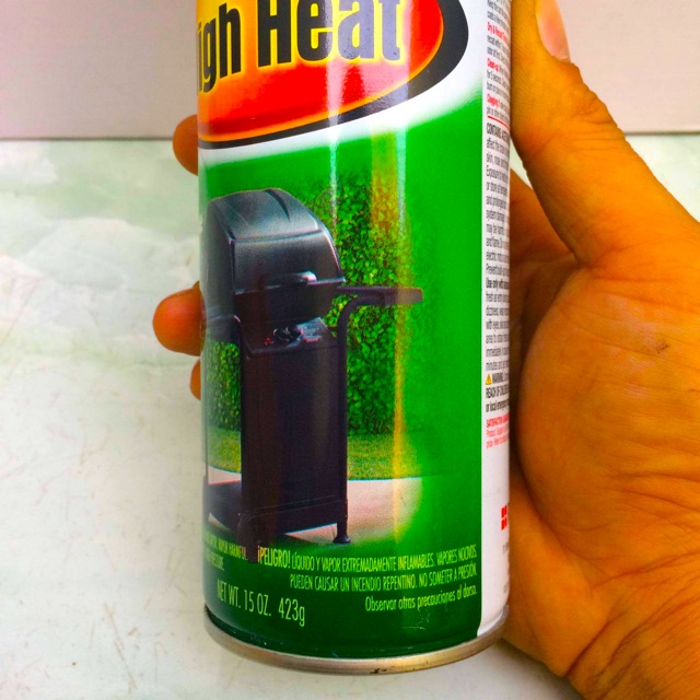 Sơn Chịu Nhiệt Dùng Sơn Pô Xe Máy RUST-OLEUM High Heat Spray Sản Phẩm Cao Cấp Made in USA