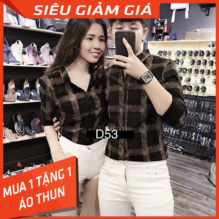Áo Sơ Mi Unisex In 3D Mẫu In Sọc Caro Đủ Mẫu Đa Dạng Kiểu Phong Cách Trưởng Thành, Thanh Lịch - SM38