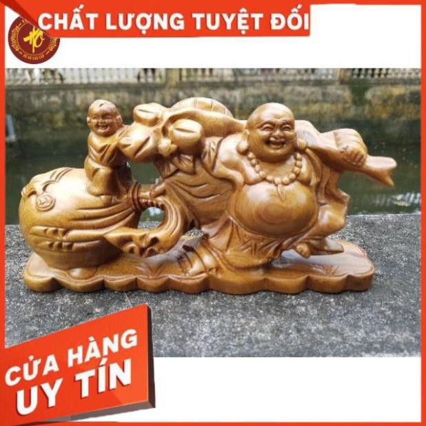 Tượng phật di lặc gỗ thơm BÁCH - XANH ngát mùi hương | BigBuy360 - bigbuy360.vn